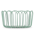 Krep&scaron;ys metalinis FLORES GREEN 19x10 cm