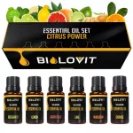 Bilovit eterinių aliejų rinkinys - Citrusinių vaisių galia