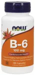 Vitamin B-6, 100mg - 100 kapsulių - NOW Foods