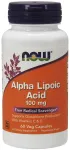 Alpha Lipoic Acid with Vitamins C & E, 100mg - 60 kapsulių - NOW Foods