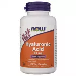Now Foods hialurono rūg&scaron;tis su MSM 50 mg - 120 kapsulių