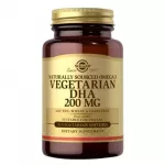 Solgar Omega-3 vegetari&scaron;kas DHA 200 mg 50 kapsulių