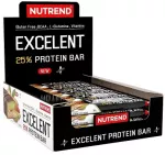 Excelent 25% Protein Bar, Vanilla & Pineapple - 18 x 85g - Nutrend