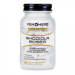 VemoHerb Rhodiola Rosea (Rausvosios rodiolės ekstraktas) 90 kaps.