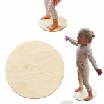 Montessori Pusiausvyros Lenta Vaikams L Dydžio &ndash; Medinis Balansavimo Diskas