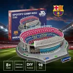 Stadiono Camp Nou 3D Dėlionė &ndash; FC Barcelona Klubo Modelis, 98 El.