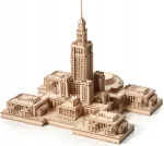 Medinis 3D Puzzle Modelis &ndash; Kultūros ir Mokslo Rūmai, Var&scaron;uvos Architektūra