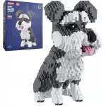 Balody &Scaron;nauceris &ndash; 3D Mini Konstruktorius &Scaron;uns Figūra, 2100 Detalių