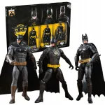 Betmenas DC Comics &ndash; Tamsos Riterio 3 Figūrėlių Rinkinys, Jubiliejinė Laida, 10 cm