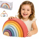 Medinė Vaivoryk&scaron;tė &ndash; Kūrybinė Montessori Dėlionė Vaikams