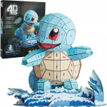 4D Build Pok&eacute;mon Squirtle &ndash; 3D Dėlionė, 180 Elementų, 23,5 cm