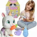 Pamper Petz Triu&scaron;iukas &ndash; Interaktyvus Žaislas, Geria Ir &Scaron;lapinasi, 20 cm + Priedai