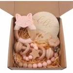 Dovana naujagimiui &ndash; kūdikio dovanų rinkinys Baby Shower progai