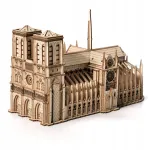Medinis 3D Dėlionės Modelis &ndash; Notre Dame Katedra I&scaron; Faneros
