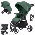 Sportinis vežimėlis Carrello Bravo 8512 Spring Green, dideli ratai, 0-22 kg