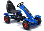 Vaiki&scaron;kas kartingas SUNKIDS, 100 &times; 60 &times; 30 cm, mėlynas