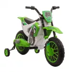Vaiki&scaron;kas elektrinis motociklas, 30 kg, nuo 3 metų, žalias