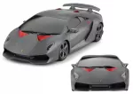 Sportinio automobilio modelis, 39 x 13 x 11 cm, pilkas