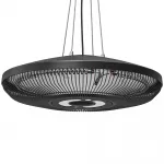 Pakabinamas infraraudonųjų spindulių terasos &scaron;ildytuvas, 2000 W, anglies pluo&scaron;tas, LED