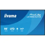 iiyama ProLite LE9864UHS-B1AG 98" 4K reklaminis ekranas, 24/7, Android 14, USB-C (LE9864UHS-B1AG)