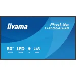 iiyama ProLite LH5064UHS-B1AG 50" 4K reklaminis ekranas, 24/7, Android 14, USB-C (LH5064UHS-B1AG)
