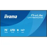 iiyama ProLite LH7564UHS-B1AG 75" 4K reklaminis ekranas, 24/7, Android 14, USB-C (LH7564UHS-B1AG)