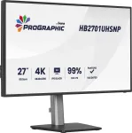 iiyama ProGraphic HB2701UHSNP-B1 27" monitorius, IPS Black, 4K UHD, USB-C 96 W, KVM (HB2701UHSNP-B1)
