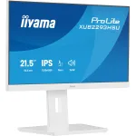 iiyama ProLite XUB2293HSU-W7 22" monitorius, FHD, reguliuojamas auk&scaron;tis, baltas (XUB2293HSU-W7)