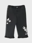 Sinsay - Wide leg džinsai Mickey and Minnie - pilka