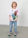 Sinsay - Mar&scaron;kinėliai trumpomis rankovėmis Ninjago - balta