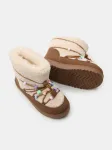 Sinsay - &Scaron;ilti sniego batai su vilnos priemai&scaron;os vidpadžiu ir pamu&scaron;alu - kūno spalva