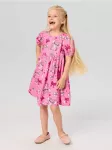 Sinsay - Viskozinė babydoll suknelė Lilo & Stitch - rausva