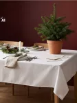 Sinsay - Staltiesė su sidabrinėmis detalėmis - balta