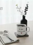 Sinsay - Keraminis puodelis su užra&scaron;u Motinos dienai - balta