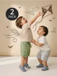 Sinsay - Medvilniniai cargo &scaron;ortai 2 pack - &scaron;viesi alyvuogių