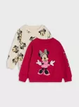 Sinsay - Medvilniniai džemperiai su spauda 2 pack Minnie Mouse - kinrožės