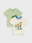 Sinsay - Medvilniniai mar&scaron;kiniai su spauda Toy Story - kreminė