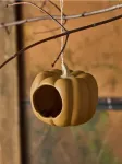 Sinsay - Pakabinamas moliūgo formos lesyklėlė - aukso ruda