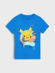 Sinsay - Medvilniniai mar&scaron;kinėliai su &bdquo;Pok&eacute;mon&ldquo; spauda - mid blue