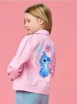 Sinsay - Džinsinė striukė katana Lilo & Stitch - rausva
