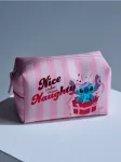 Sinsay - Kosmetinė su spauda Stitch - pastelinė rožinė