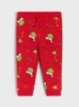 Sinsay - Jogger kelnės Grinch - raudona