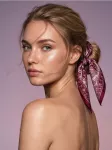 Sinsay - Plaukų gumelė su skarele - ka&scaron;toninė