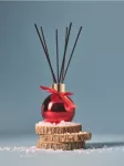 Sinsay - Kalėdinis kvapų difuzorius su lazdelėmis Sweet cranberry - raudona