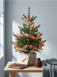 Sinsay - Kalėdinė LED girlianda su žvaigždutėmis - raudona