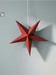 Sinsay - Pakabinama LED lempa žvaigždės formos - raudona