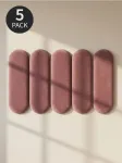Sinsay - Pamink&scaron;tinti sienų skydai 5 pack - pastelinė rožinė