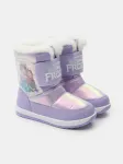 Sinsay - Pa&scaron;iltinti sniego batai su vilnoniu vidpadžiu ir pamu&scaron;alu bei LED lemputėmis Frozen - levandų