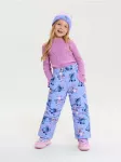 Sinsay - Pa&scaron;iltintos slidinėjimo kelnės su &scaron;viesą atspindinčiais elementais Stitch - bly&scaron;kiai mėlyna