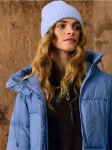 Sinsay - Beanie Kepurė su Viskozė - bly&scaron;kiai mėlyna